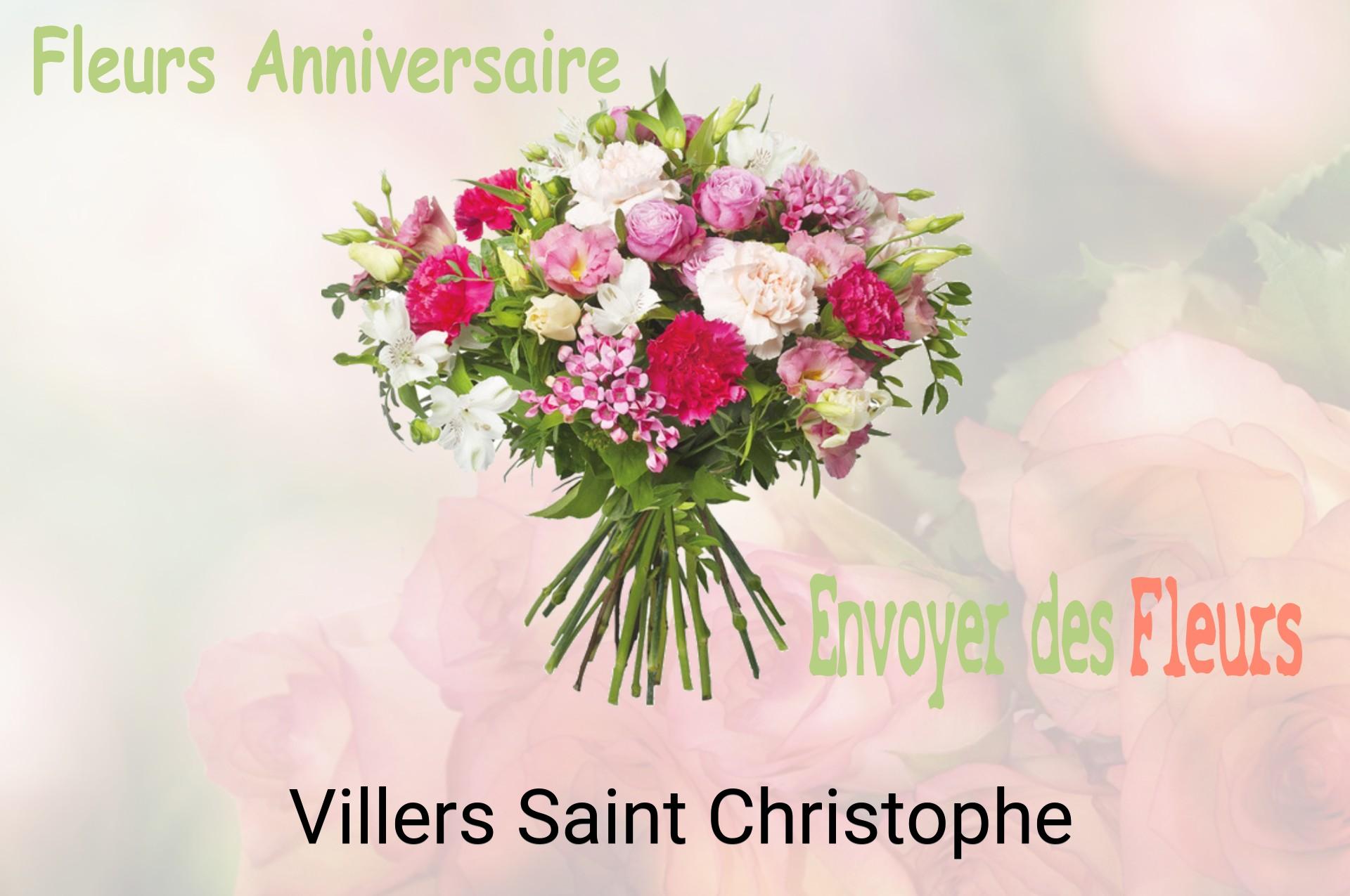 Bouquet de fleurs d’anniversaire livré à Villers-Saint-Christophe
