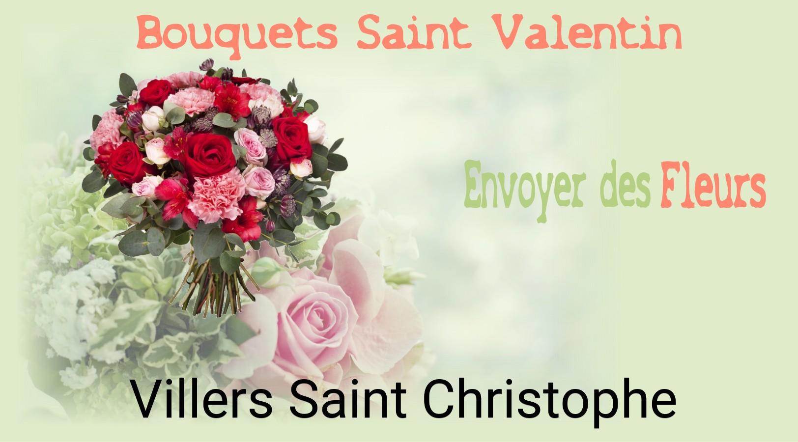 Roses de Saint-Valentin livrées à Villers-Saint-Christophe
